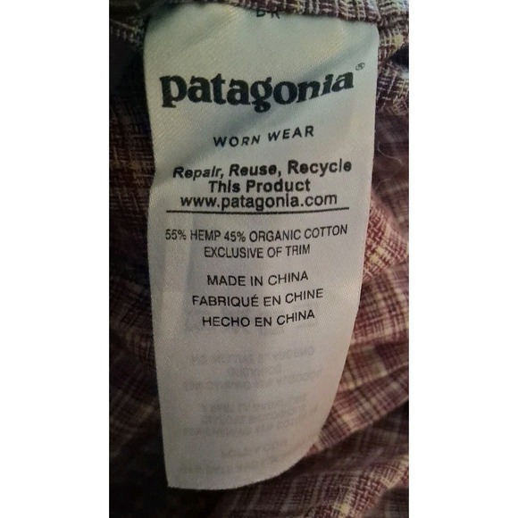 Patagonia Button Up Red Plaid Back Step Shirt Short Sleeve Mens XXL Sty53139 2XL - Picture 5 of 10